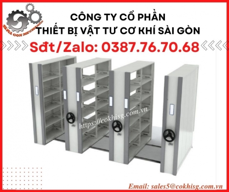 Kệ tài liệu, vật tư di động