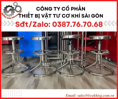 Ghế inox phòng thí nghiệm