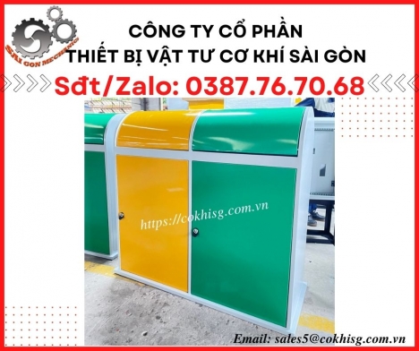 Thùng rác phân loại 2 ngăn