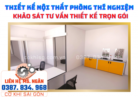 Thiết kế, thi công phòng thí nghiệm TRỌN GÓI