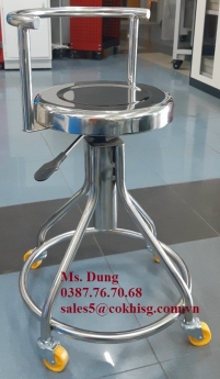 Ghế inox thí nghiệm