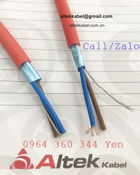 Cáp tín hiệu chống nhiễu vặn xoắn chống cháy thương hiệu Altek Kabel