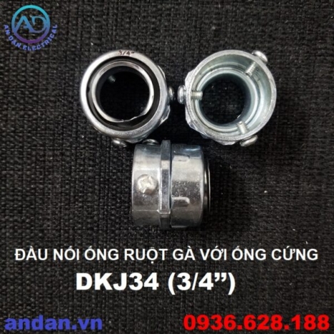 Đầu nối ống ruột gà với ống cứng EMT – DKJ