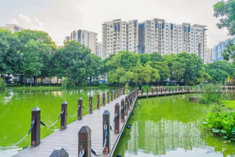 Cho thuê căn hộ nội thất cao cấp Celadon City Tân Phú.