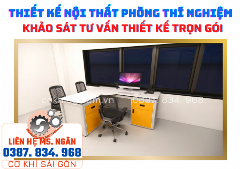 Thiết kế, thi công phòng thí nghiệm TRỌN GÓI