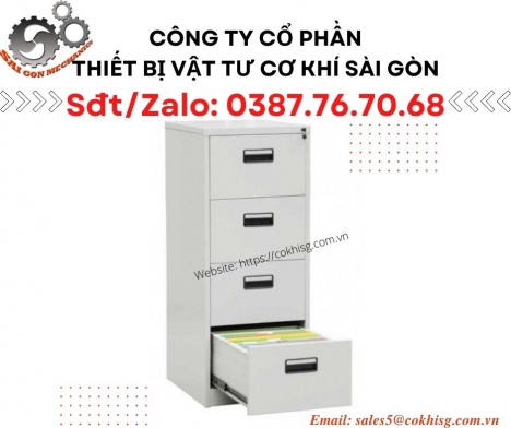 Tủ hồ sơ - 4 ngăn kéo
