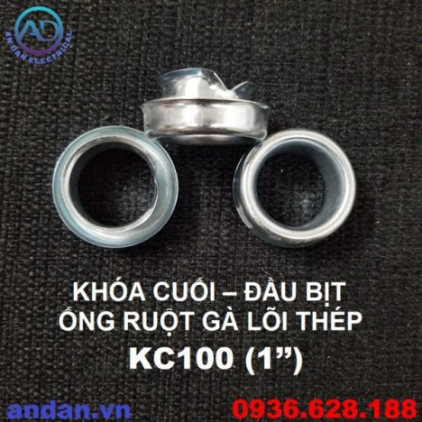 Khóa cuối – Đầu bịt ống ruột gà lõi thép (KC)