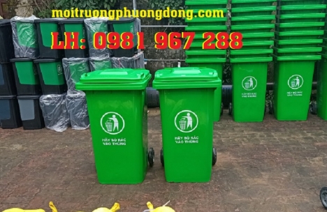 Giá thùng rác nhựa 240 lít bao nhiêu