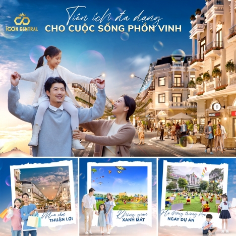 Độc quyền những lô đất nền tại Icon Central