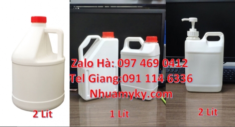 Can nhựa nhỏ, Nơi bán can hdpe, Can nhựa 0.5l đựng mật mía, can 5l tròn, can 10l vuông, can 1 lít đự