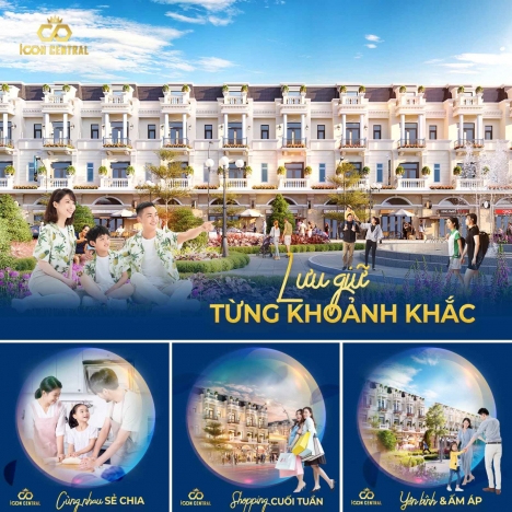 Độc quyền những lô đất nền tại Icon Central