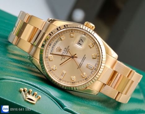 Shop bán Rolex, Longines, Omega Thụy Sỹ brand new, cổ xưa vàng 18K