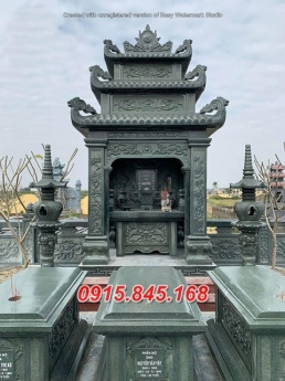 974+Mẫu miếu đá thờ nghĩa trang đẹp
