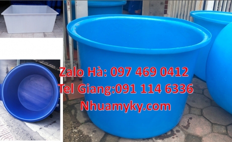 Thùng nhựa 1700 lít, thùng nhựa chữ nhật 1250l, Thau nhựa 3000l, Thùng nhựa 1000 lít,  thùng