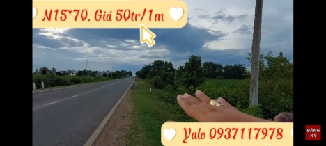 Bán đất Mặt tiền Quốc lộ 25, xã H Bong, Gia Lai. Chỉ 50tr/m