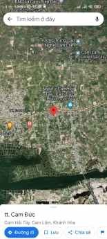 Bán đất tt Cam đức,Cam Lâm,Khanh Hoà