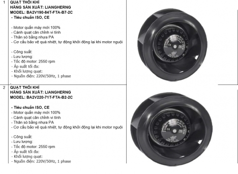 QUẠT HÚT GIÁ TỐT