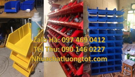 Kệ nhựa cỡ đại, khay đựng ốc vít, khay linh kiện xanh khay đựng linh kiện, khay nhựa A5 A6 A8, khay