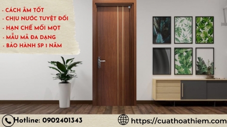 BÁO GIÁ CỬA NHỰA PHÒNG NGỦ | Cửa Nhựa Composite