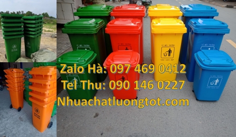 Thùng rác 120l nắp hở, thùng rác 120l Composite, Thùng rác 240l nắp hở, thùng rác 240l compo