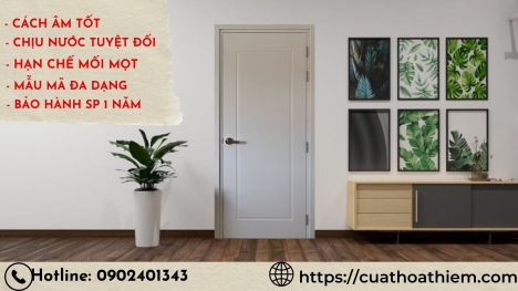 BÁO GIÁ CỬA NHỰA PHÒNG NGỦ | Cửa Nhựa Composite