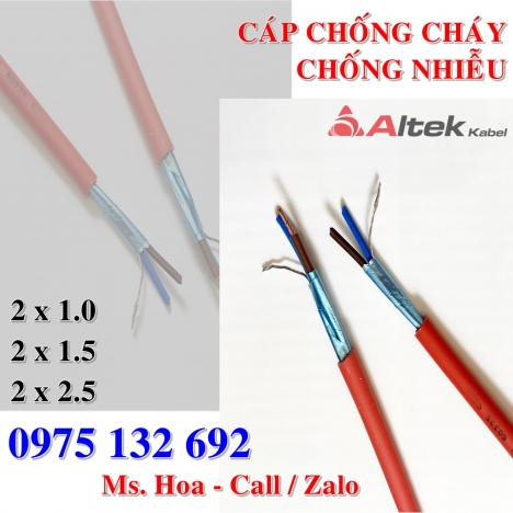 Đại lí cáp tín hiệu chống cháy, cáp điều khiển chống cháy Hà Nội