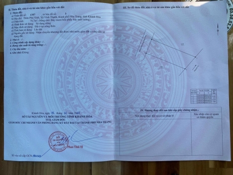 Bán lô đất đường oto sau lưng trường Lương Thế Vinh xã Vĩnh Thạnh giá 14 triệu/m2.