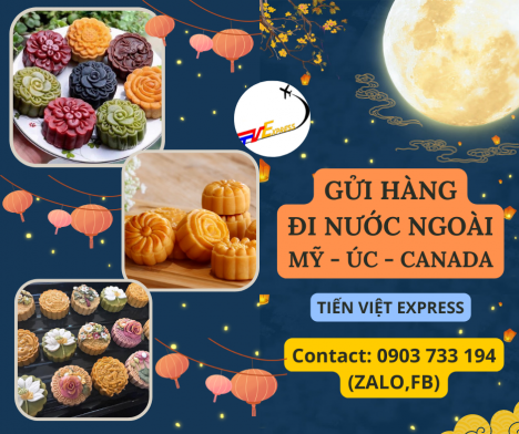 Gửi hàng Tết Trung Thu đi nước ngoài