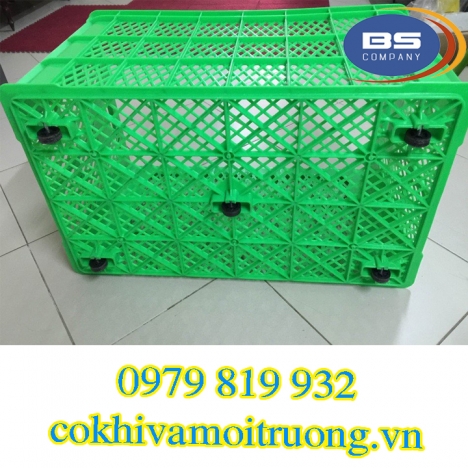 Sóng Nhựa Hở 5 Bánh Xe