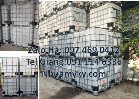 Tank 1000 lít, Thùng nhựa 1000l, Tank, ibc 1000 lít, bồn ibc 1 khối, bồn ibc, Bồn 1000L, Thùng 1000l