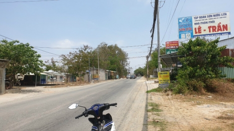 bán lô đất mặt tiền đường lê trọng tấn xã tân hưng tp. bà rịa