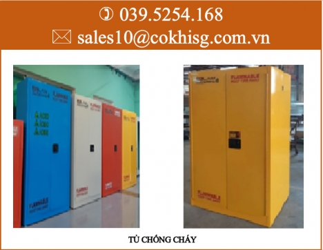TỦ ĐỰNG DUNG MÔI CHỐNG CHÁY