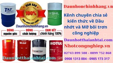 Địa chỉ bán dầu nhớt tại Bình Dương