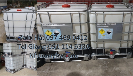 Tank 1000 lít, Thùng nhựa 1000l, Tank, ibc 1000 lít, bồn ibc 1 khối, bồn ibc, Bồn 1000L, Thùng 1000l