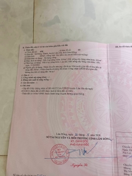 Bán 664m2 (20x32) 200m2 thổ cư Đông thanh - Lâm hà - Lâm đồng