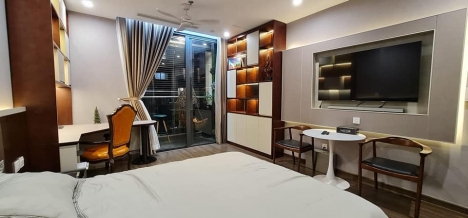 Cho thuê căn hộ studio full đồ đẹp tại Symphony, Long Biên. S: 40m2. Giá: 10tr/tháng