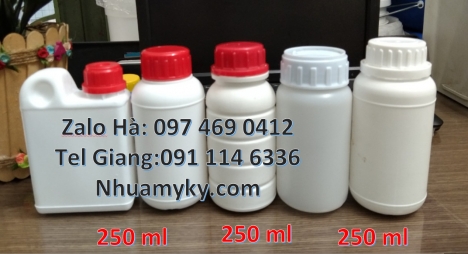 chai giá rẻ 50 ml, chai nhựa tròn, Chai nhựa đựng thuốc thú y, chai nhựa đựng thuốc thủy sản, chai n