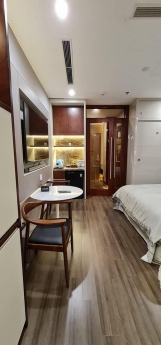 Cho thuê căn hộ studio full đồ đẹp tại Symphony, Long Biên. S: 40m2. Giá: 10tr/tháng