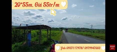 Bán đất 20m Mặt tiền Quốc lộ 25, Gia Lai. Giá 55tr/m