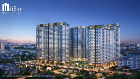 DỰ ÁN HÀ NỘI MELODY RESIDENCES LINH ĐÀM, HÀ NỘI