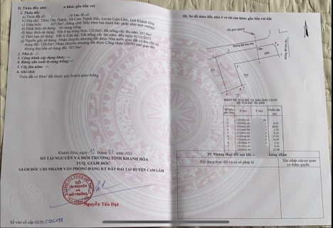 siêu phẩm lô góc view đầm thủy triều cam lâm - khánh hòa