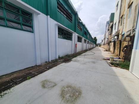 Chính Chủ cho thuê kho xưởng đường Phú Châu, Tam Bình, Thủ Đức,  3 mặt tiền, 2 cổng kết nối quốc lộ