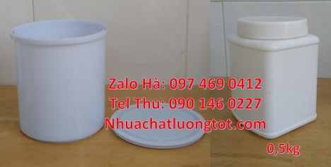Hũ nhựa pet 50gr, hũ nhựa pet 50 gram hũ 200g đựng tinh bột nghệ, hũ nhựa 200 gram duy tân, hũ nhựa