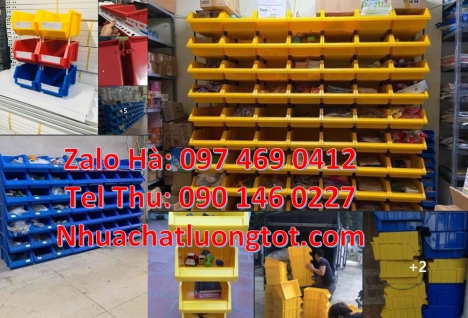 kệ đựng đồ dùng nhà máy, kệ mỹ phẩm, Kệ đựng đinh vít, thùng nhựa bít, Khay nhựa đựng linh kiện, kha