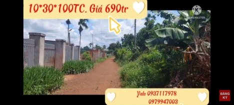 Bán nhà thổ cư tại Thôn 5, xã Ia Blang, huyện Chư sê, Gia Lai. giá 690tr