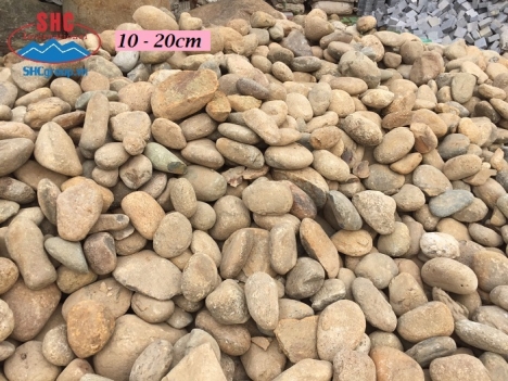 Sỏi vàng tự nhiên trang trí cảnh quan sân vườn