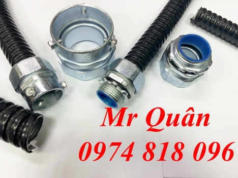 Ống kẽm bọc nhựa, đầu nối ống kẽm bọc nhựa