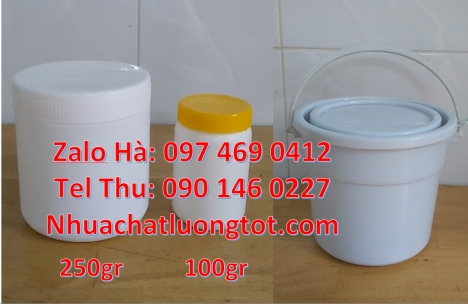 Hũ nhựa pet 50gr, hũ nhựa pet 50 gram hũ 200g đựng tinh bột nghệ, hũ nhựa 200 gram duy tân, hũ nhựa