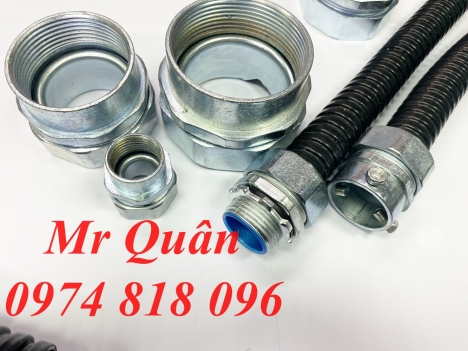 Ống kẽm bọc nhựa, đầu nối ống kẽm bọc nhựa