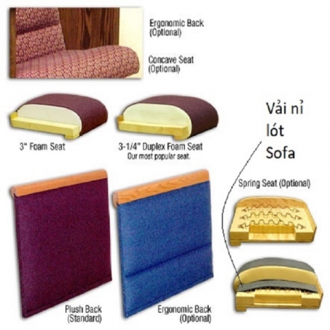 Vải xăm kim sofa, nỉ sofa, kubu sofa,vải lót sofa